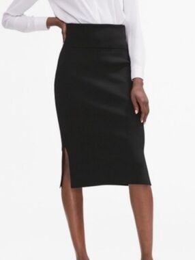 MM Lafleur The Harlem Skirt Jardigan Knit Fold Over Size Medium